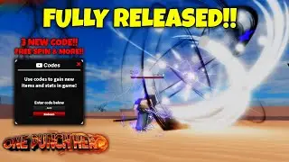 So They Finally Released The GAME!! | One Punch Hero Roblox