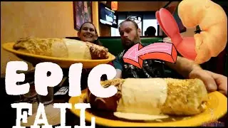 I FAILED!  BURRITO CHALLENGE WAS IMPOSSIBLE! MOLLY SCHUYLER EATS ~ DAN KENNEDY EATS