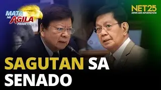 Lacson at Marcoleta, nagkasagutan sa Senate hearing