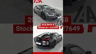 Just a quick warning…bidding for this 2018 BMW i8 ends on Tuesday, 07/10, 10:38GMT 