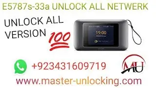HOW TO UNLOCK ZAIN E5787s-33a UNLOCK  ! Unlock E5787s-33a All Netwerk Unlock