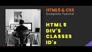 DIV,  CLASS , ID in HTML || WEB DEVELOPMENT || VS CODE || Division tag, classes, and id in HTML