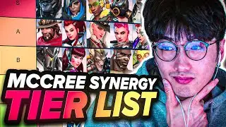 WANTED ranks OVERWATCH MCCREE SYNERGY (Tier List)