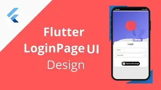 Flutter Login Page UI - flutter tutorial