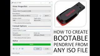How To Create Bootable PenDrive| From any ISO and Disk File|