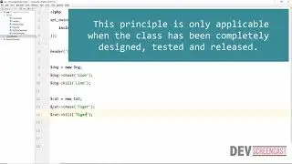 PHP OOP Tutorial -   PHP Object Interfaces
