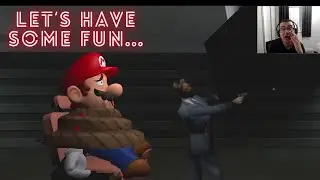 MEME TORTURE TIME! | Mario Reacts to Nintendo Memes or else his salami is chopped off REACTION!