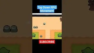 Top Down RPG Movement @redfoolsgamedev