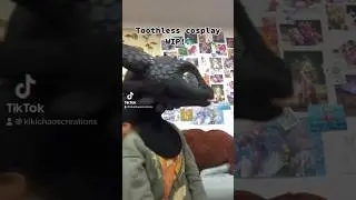Toothless Cosplay WIP!! 