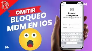 ✅COMO QUITAR LA PANTALLA DE ADMINISTRACION REMOTA DE UN IPHONE  IPAD |OMITIR MDM EN IOS|FACIL 2023✨