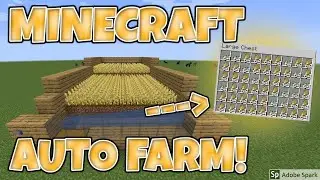 Kako Napraviti Automatsku Farmu u Minecraftu!? #minecraft #minecrafttutorial #minecraftshorts