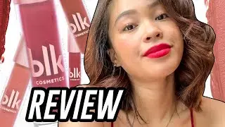 NEW SHADES! BLK Soft Matte Mousse Holiday Collection Review + Wear Test | Booya