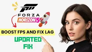 How to BOOST FPS and FIX LAG in Forza Horizon 5! Optimization Guide (Step-by-Step)