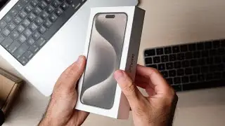 iPhone 15 Pro Max Natural Titanium Unboxing!