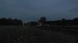 Ausfahrt von 112 331 aus Hoyerswerda