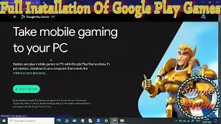 Ultimate Guide: How to Download Google Play Games on PC || Tech Tackle