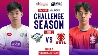 [ID] Hari ke-5 (EVHL vs EVIL) SPS MLBB Challenge Seasons | Game 1