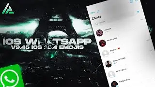 Ios Whatsapp V9.45 IOS 15.4 Emojis & Bold Text Edition✨ || Mb Whatsapp || Android🤙 @AlightZer