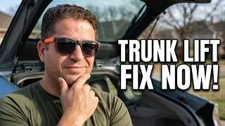 Prius Hatchback Trunk Lift Supports Replacement- How To Change Hatch Lift Struts