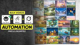 How I Created Unlimited AI Videos in Bulk (One Click) | FREE Text-to-Video Automation (2026)