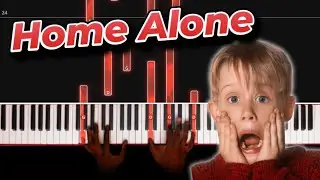 How to play the *Home Alone* Theme song on Piano in 5 min or less🎹