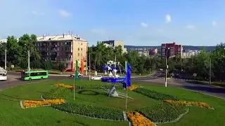 Братск с высоты птичьего полета