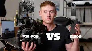 Iphone 16 vs $15,000 Cinema Camera