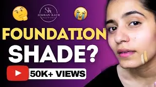 Find Your Foundation Shade (Easiest Technique Ever!) | Simran Kaur Makeovers