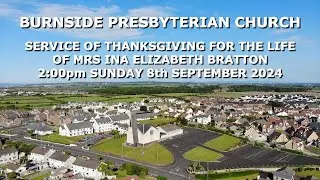 Funeral Service From Burnside Presbyterian Church