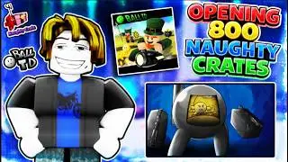 Ball TD: NAUGHTY CRATES MY FIRST OPENING VIDEO