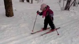 Первый раз на лыжах. Часть 3.