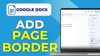 How To Use a Page Border in Google Docs