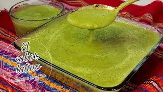 🔴Esta Receta me la Enseñó un Taquero! Falso Guacamole Receta fácil y Rica💥