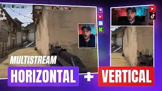 Multistream Facilement sur Twitch, YouTube, TikTok... (Horizontal et Vertical)