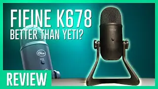 Fifine K678 USB Mic Review and Comparison (Blue Yeti, Rode PodMic, EV RE 320)
