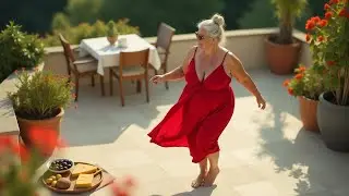 Lola de Luna - Danza de Marisol 🎶 Videoclip Musical - Natural older woman
