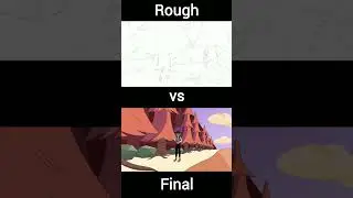 Rough vs Final - Owl House Fan Animation