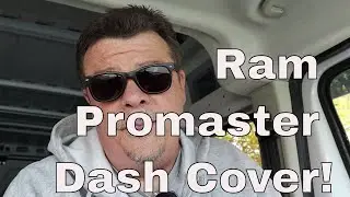 Ram Promaster Dash Cover!