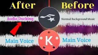 kinemaster secret settings | how to use the audio ducking mode | how to remove background noise