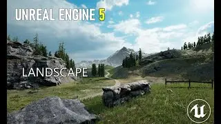 UNREAL ENIGNE 5 Como Hacer Un Terreno (LANDSCAPE I) Tutorial "Español"