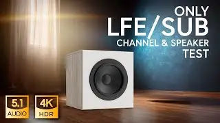 LFE / SUB speaker volume and cleraty test 5.1 Dolby Surround
