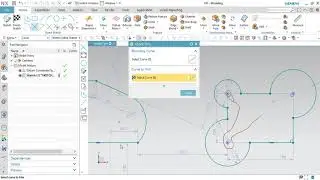 NX 2019 | Sketch Komutları - quick trim