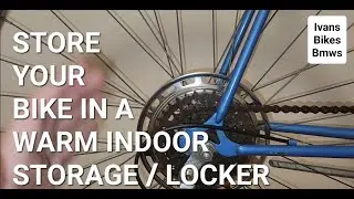 Warmer Bike Storage Results Into Less Potential Issues During The Cold Winter | 4K
