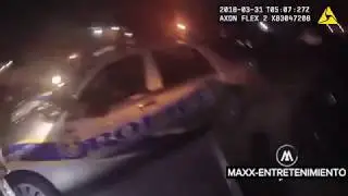 Sospechoso recibe un disparo después de apuntar el arma al oficial de policía de Louisville
