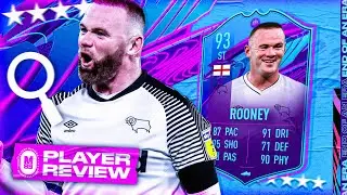 93 END OF ERA ROONEY PLAYER REVIEW! | SBC ROONEY REVIEW | FIFA 21 Ultimate Team