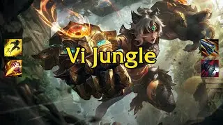 SoloQ GrandMaster Vi jungle gameplay by Zanzarah