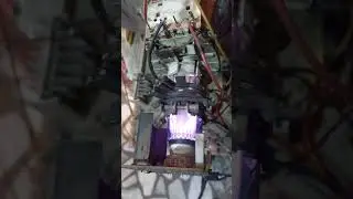 CRT TV picture tube gun spark