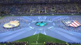 2016 UCL Final Introduction and Anthem