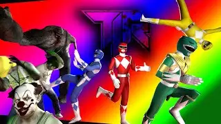 Mighty Morphen zombie slayers