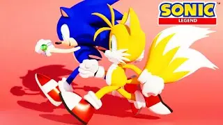 SONIC LEGENDS! {NOVO JOGO} COM DESBLOQUEIO DO KNUCKLES, TAILS, METAL SONIC, SUPER SONIC E MAIS
